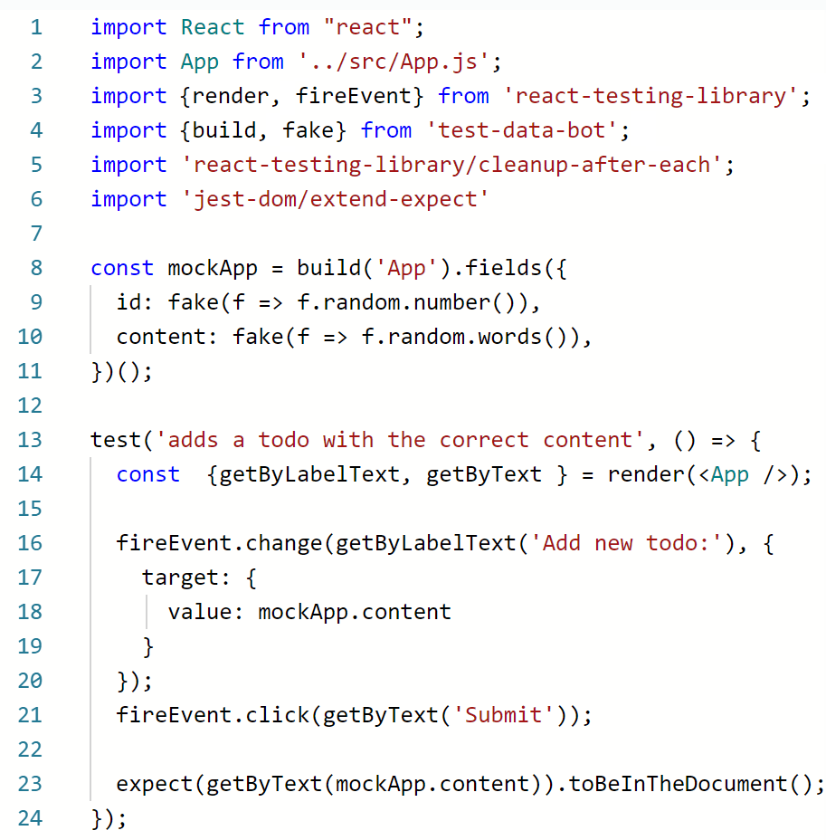 Code Preview Example